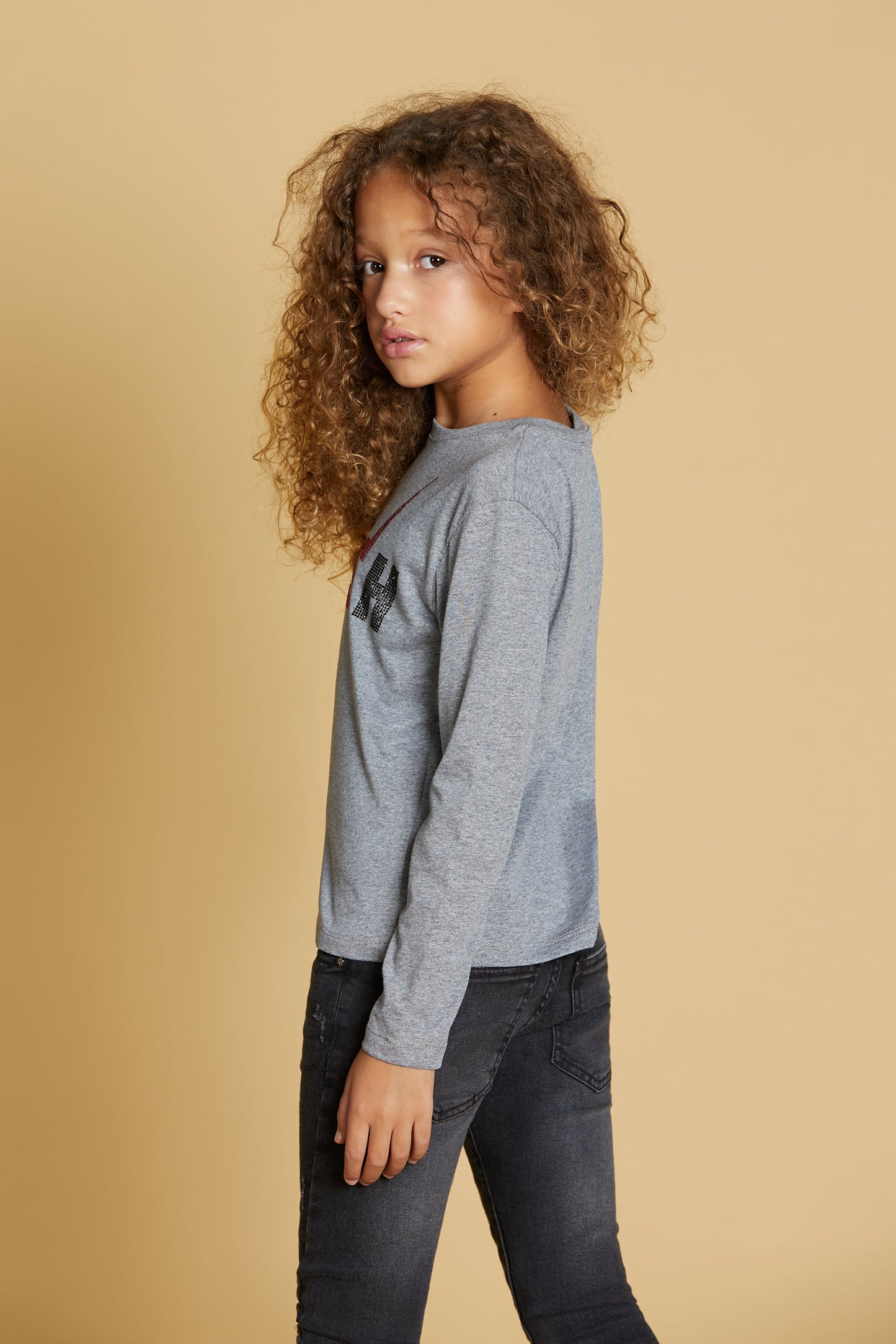 T 恤 CANCER scritta relish strass