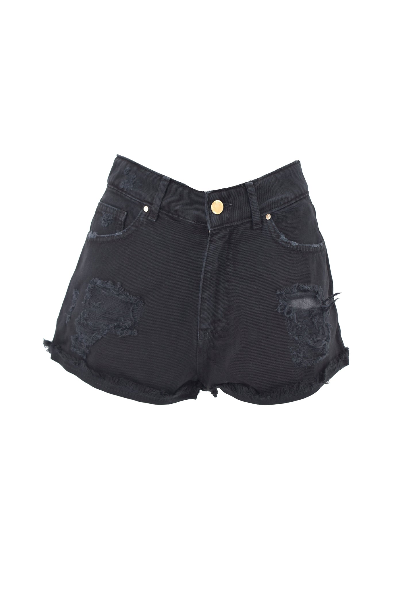 SCER 带流苏翻边五口袋短裤