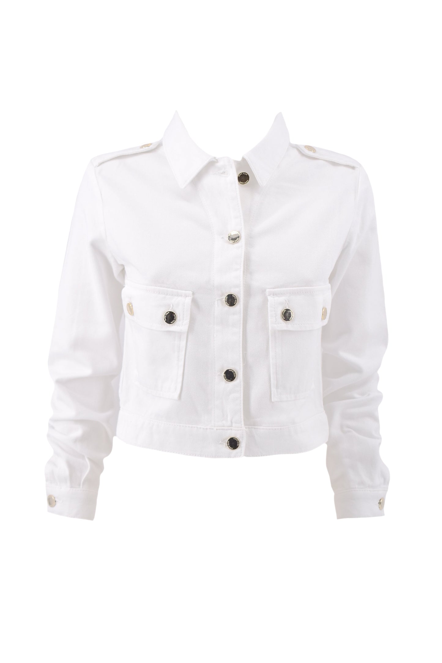 TRUMIR 短款长袖夹克，带口袋加纽扣加肩 Mar