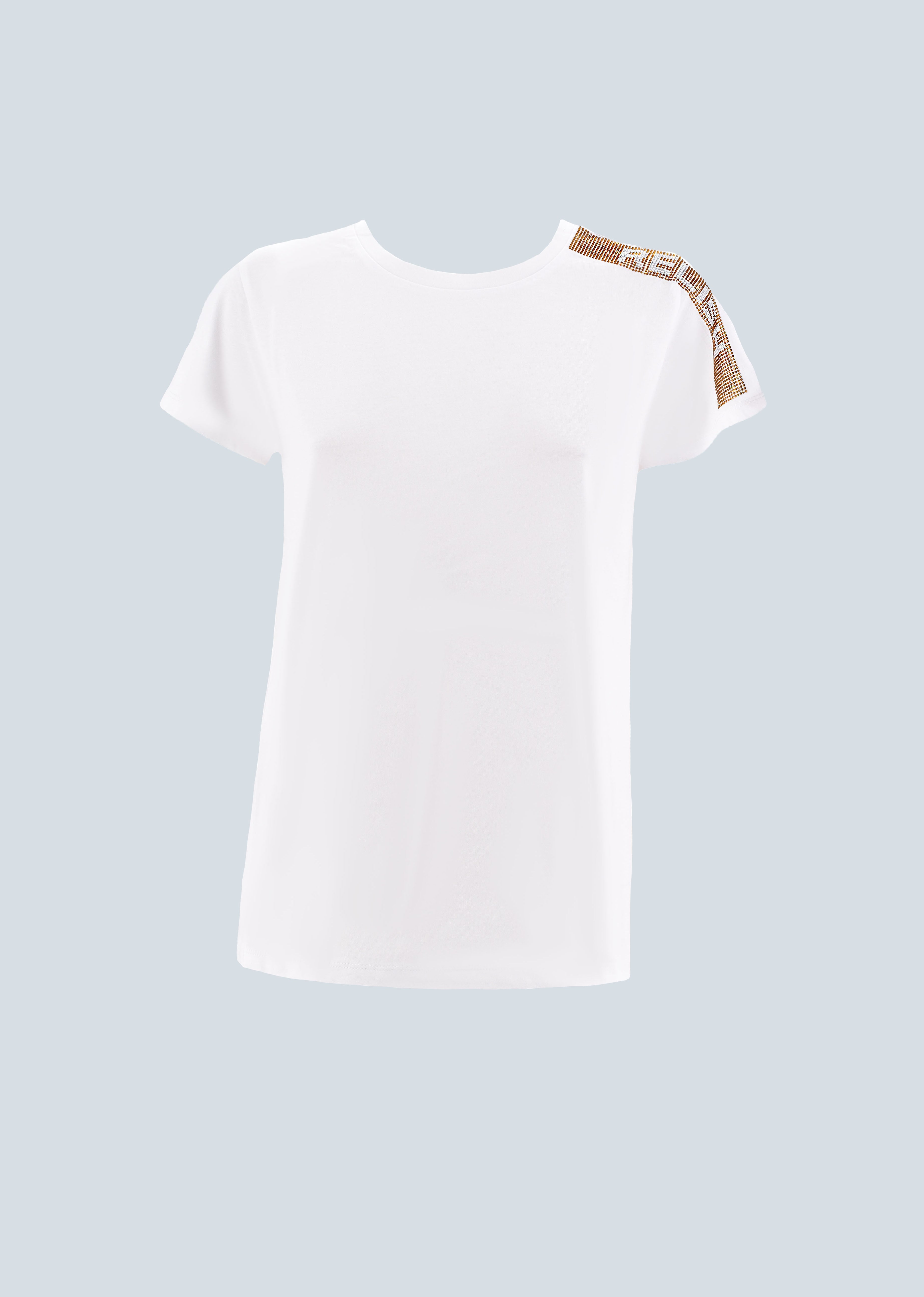 水钻装饰短袖 TURA T 恤