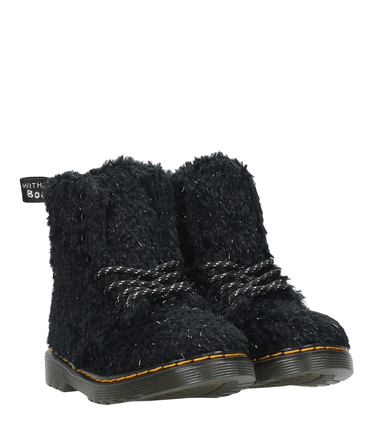 Dr Martens 儿童 | 1460黑色两栖动物