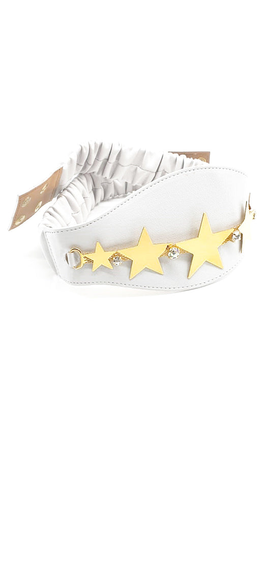 ZAZAS 带卷曲加星形应用的腰带