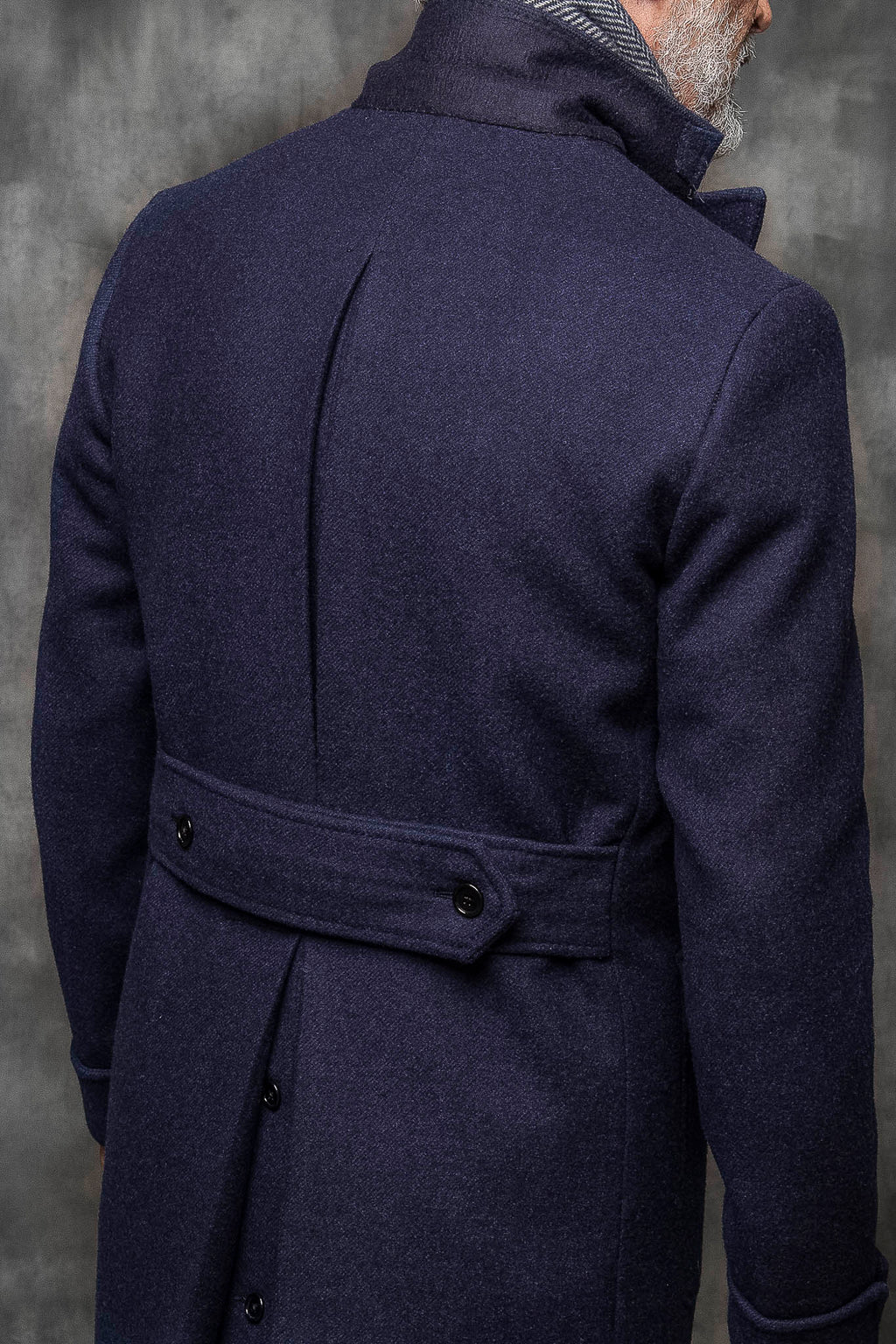 Loro Piana 羊毛蓝色 Polo 衫 – 意大利制造