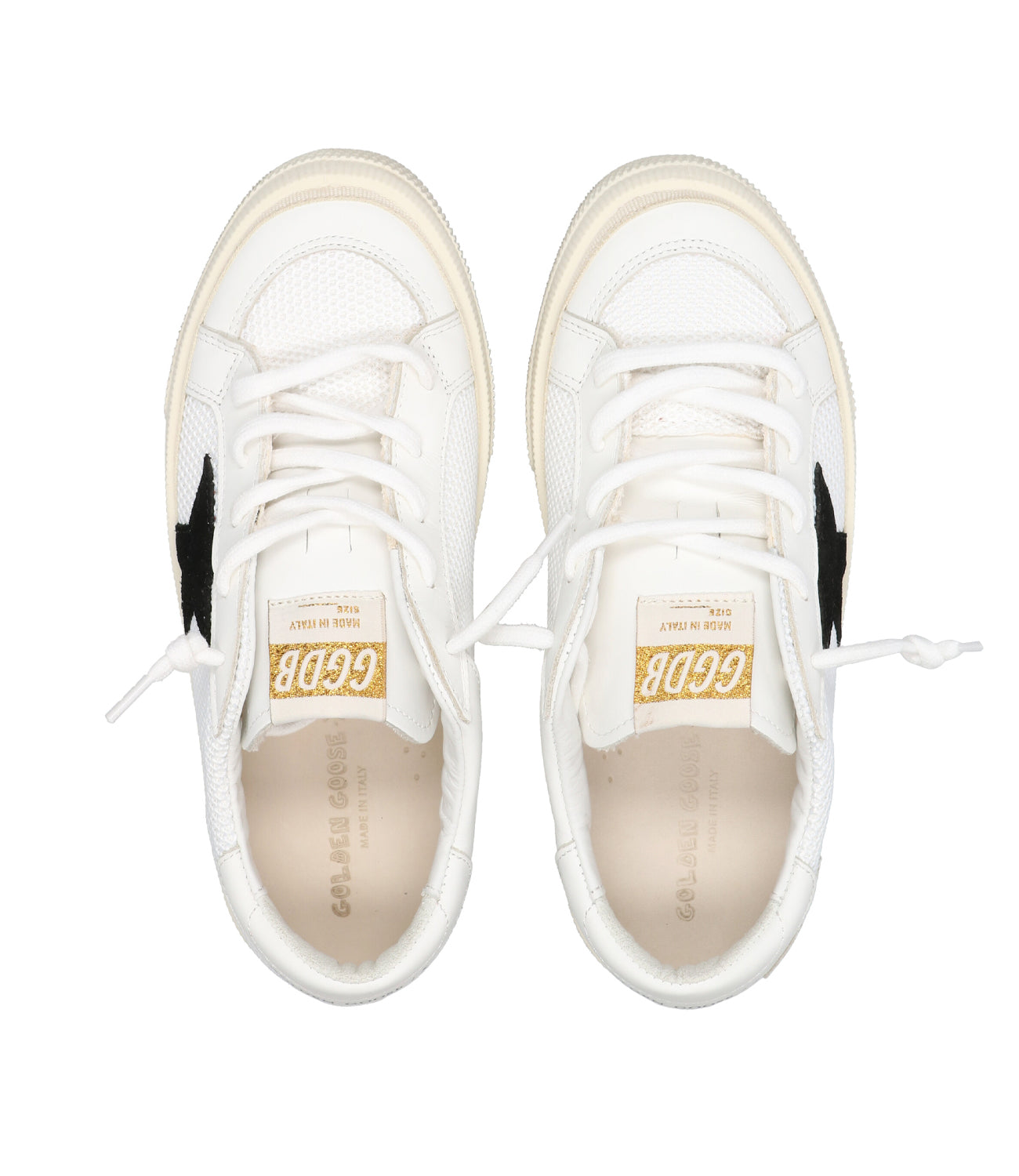 金鹅童装 |运动鞋 May Bianco+Nero