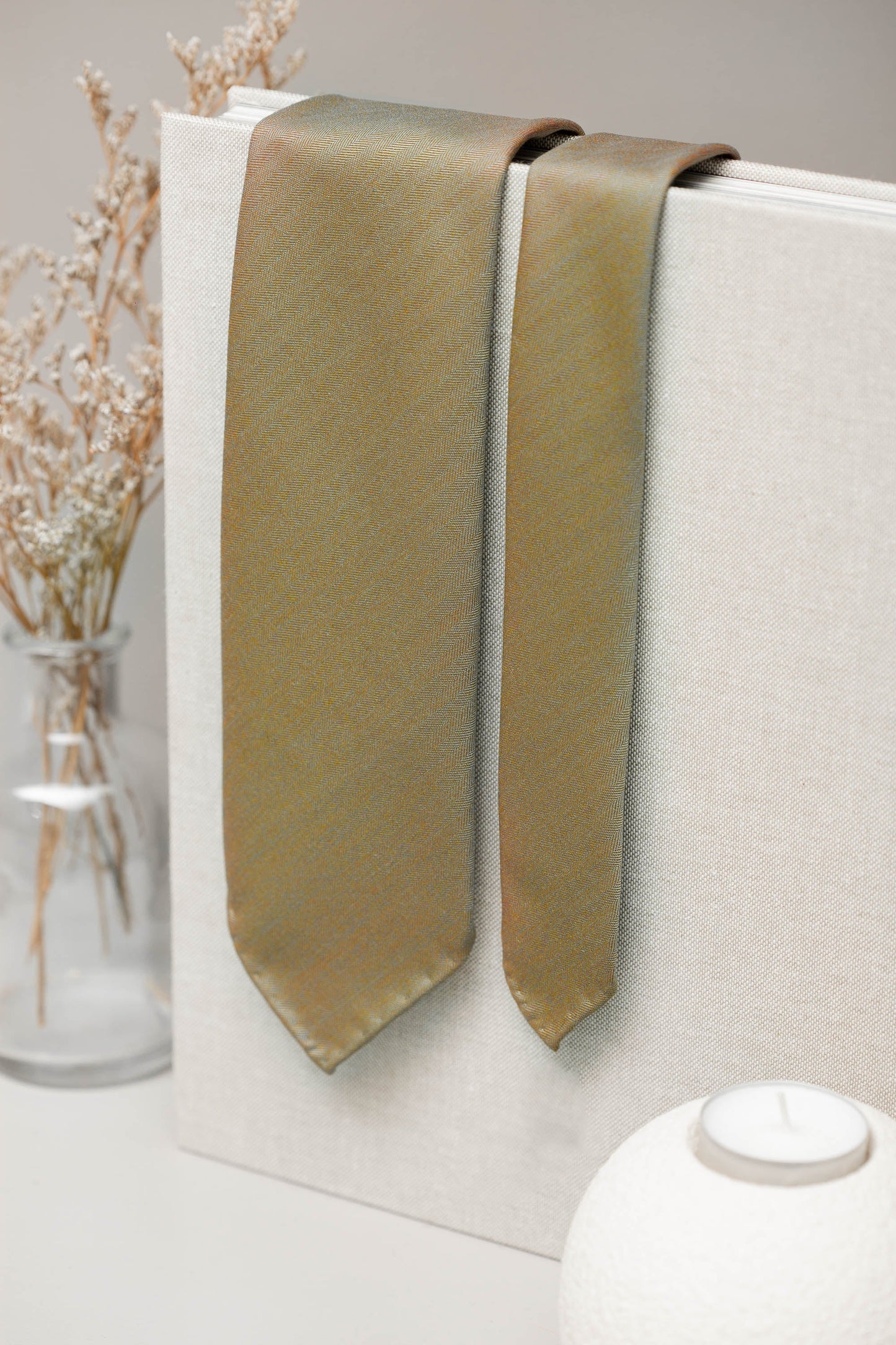 Solaro Loro Piana S200 羊毛领带 - 意大利制造